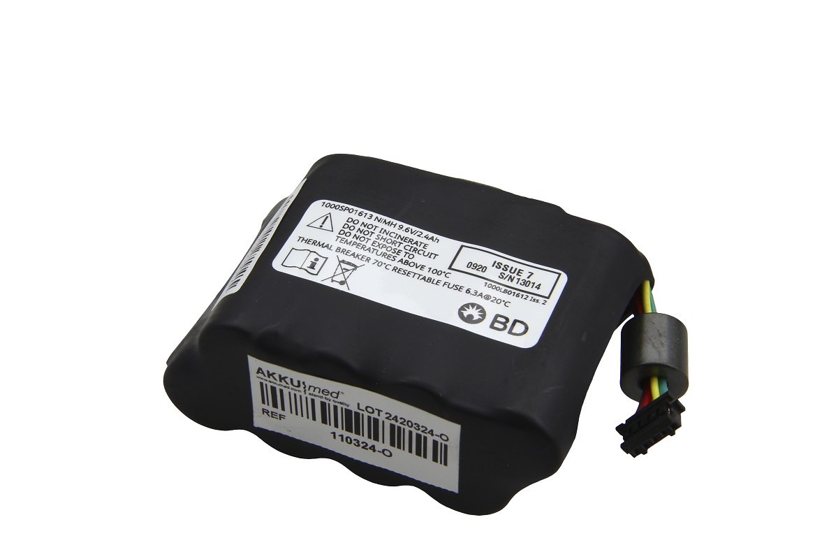 Oriģinālais NiMH 2700mAh akumulators Alaris Asena GP infūzijas sūknim (CareFusion)