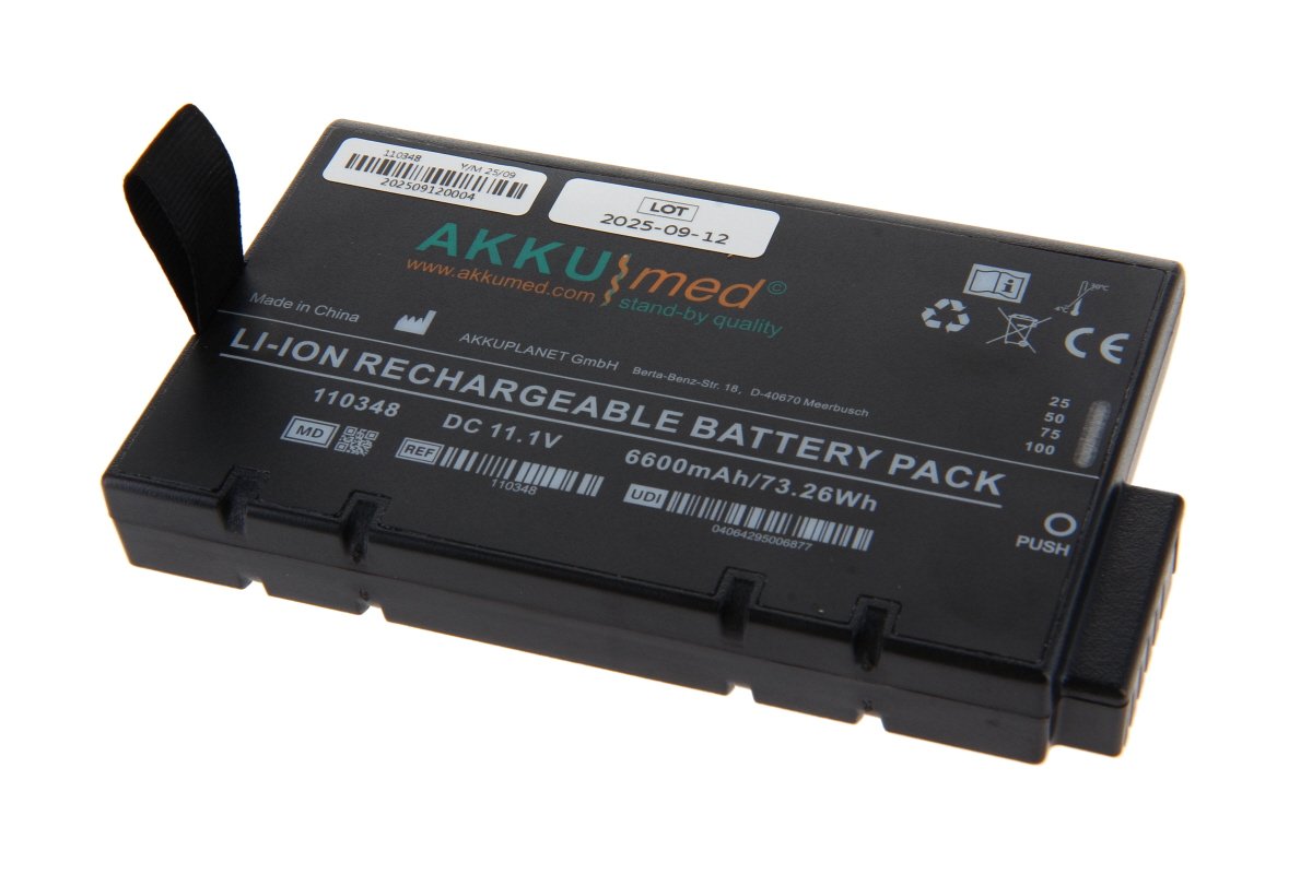 AKKUmed Li-ion 6600mAh akumulators Philips monitoram (989803194541, 989803144631)