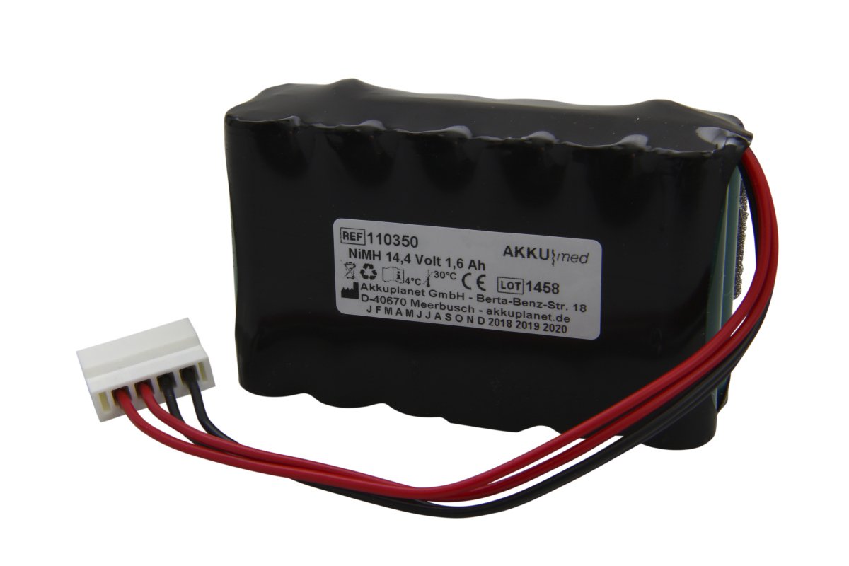 AKKUmed NiMH battery suitable for Burdick Aitria 3000, 3100, 6000, 6100, 92700