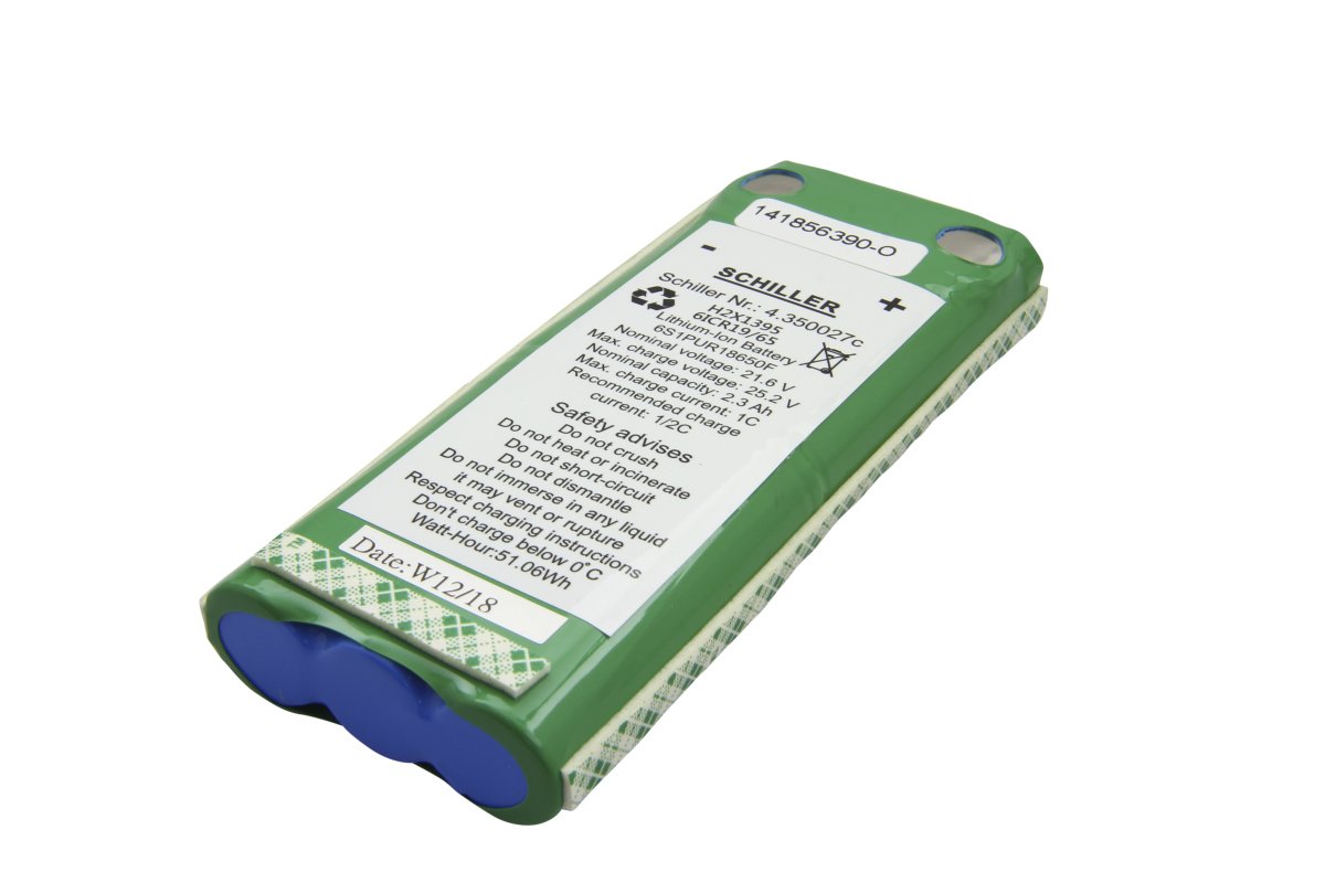 Original Schiller Li Ion battery for AT10+, AT110