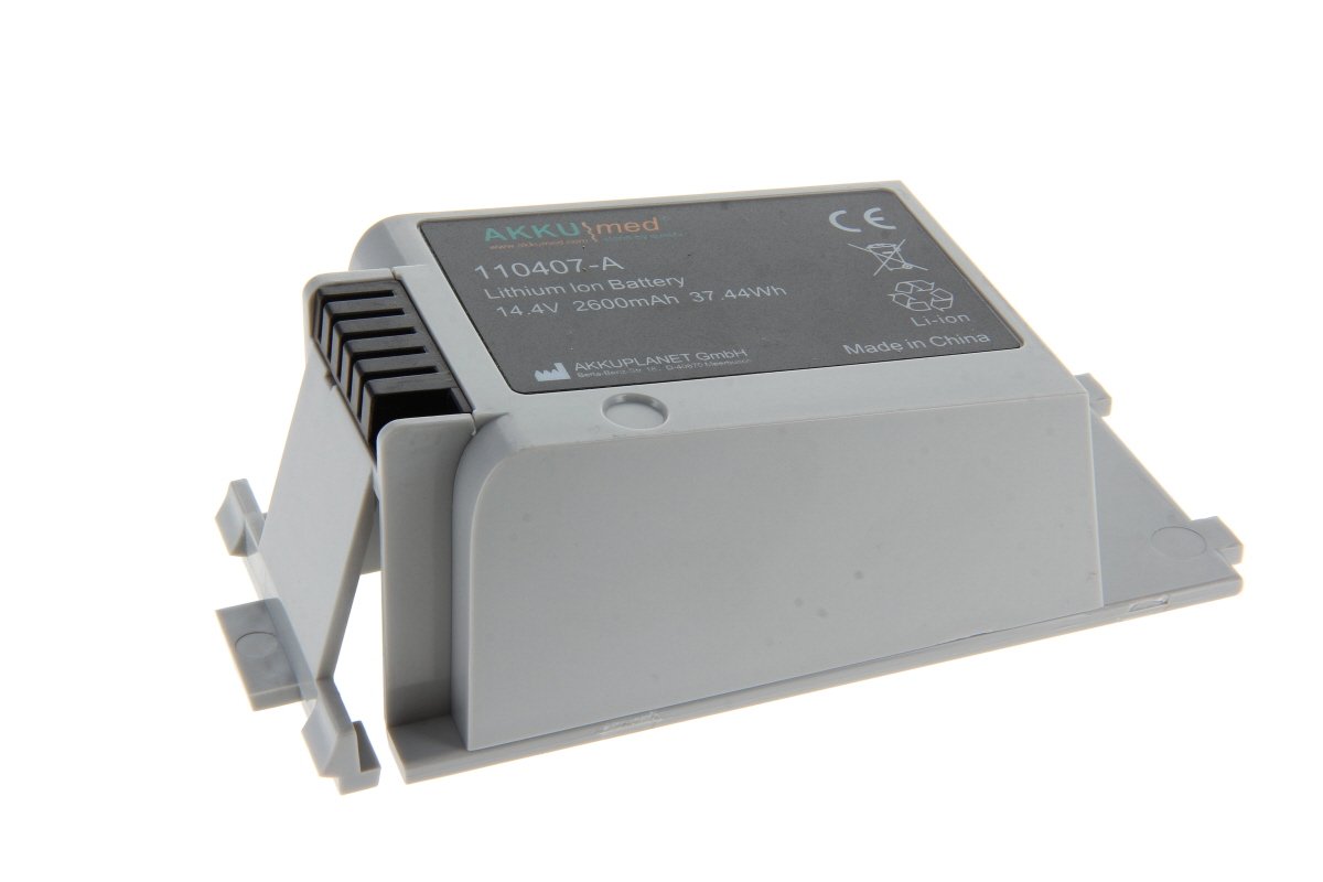 AKKUmed Li-ion 2600mAh akumulators GE Healthcare MAC 1600 EKG ierīcei (2035701-001)