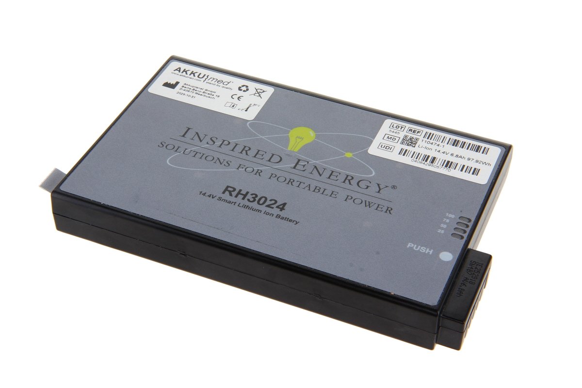 AKKUmed Li Ion battery suitable for BK Medical Flex Focus 400, 500, 800 monitor