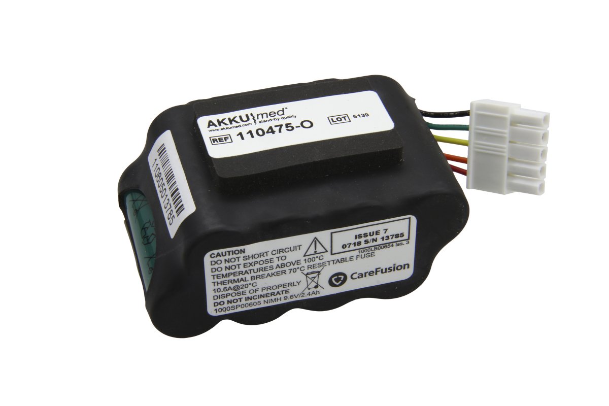 Alkuperäinen NiMH 2400mAh akku Alaris Gateway Workstation -telakointiasemaan (1000SP01795)