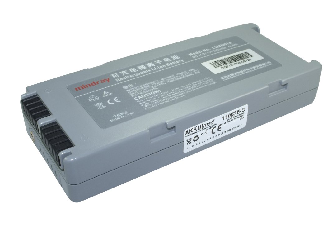 Oriģinālais Li-ion 3000mAh akumulators Datascope Mindray BeneHeart D3 monitoram-defibrilatoram (Li24i001A)