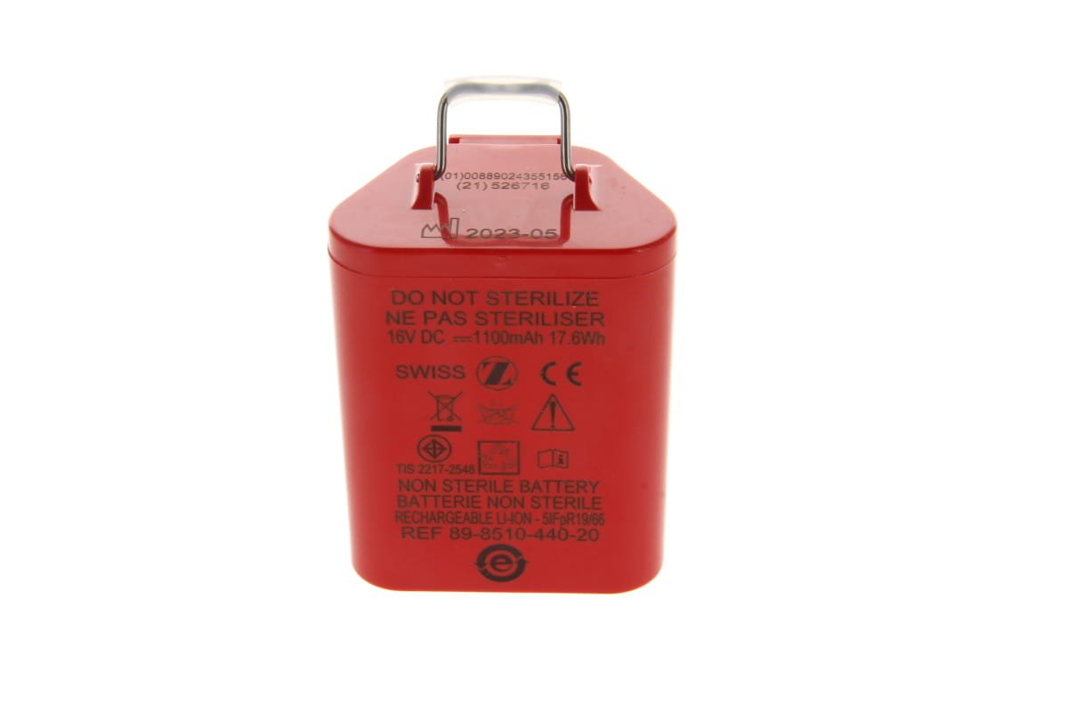 Oriģinālais Li-ion 1100mAh akumulators Zimmer Universal Power System ierīcei (89-8510-440-20)