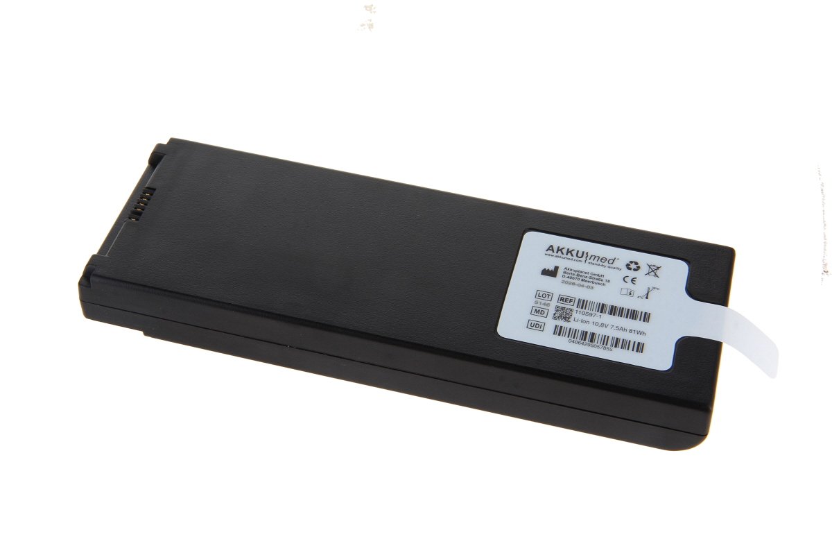 AKKUmed Li Ion battery for Welch Allyn Connex VSM6000, BATT99, BATT-99