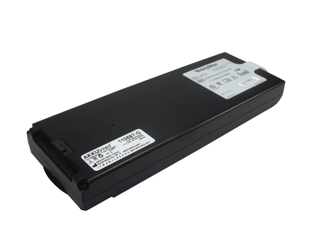 Alkuperäinen Li-ion 6000mAh akku Welch Allyn Connex VSM6000 -potilasmonitoriin (BATT99, BATT-99)