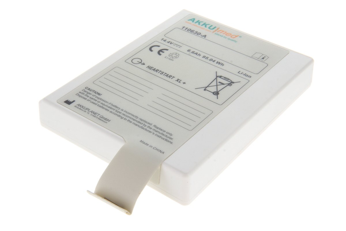 AKKUmed Li Ion battery suitable for Philips Heartstart XL+ ,type 989803167281