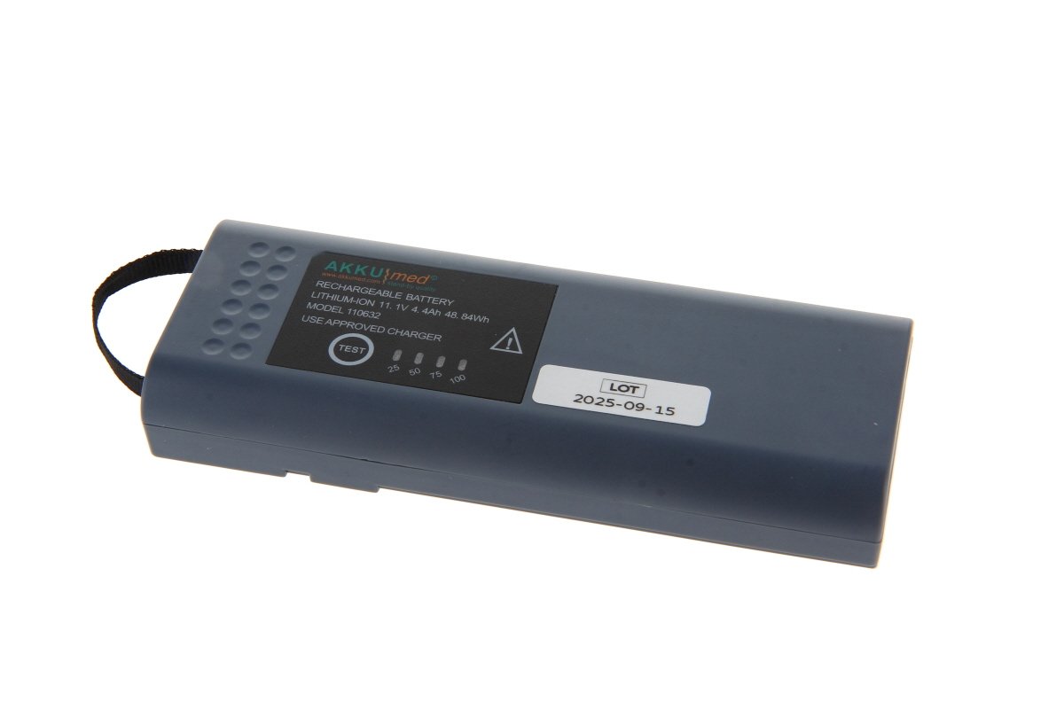 AKKUmed Li Ion battery for GE Marquette monitor Carescape B450, Mac5