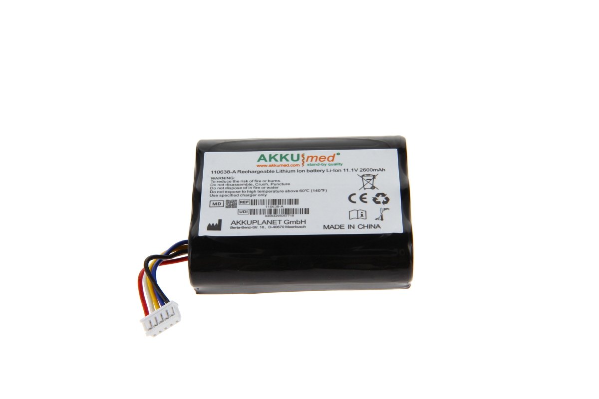 AKKUmed Li-ion 2600mAh aku Philips SureSigns VM1 monitorile (989803174881)