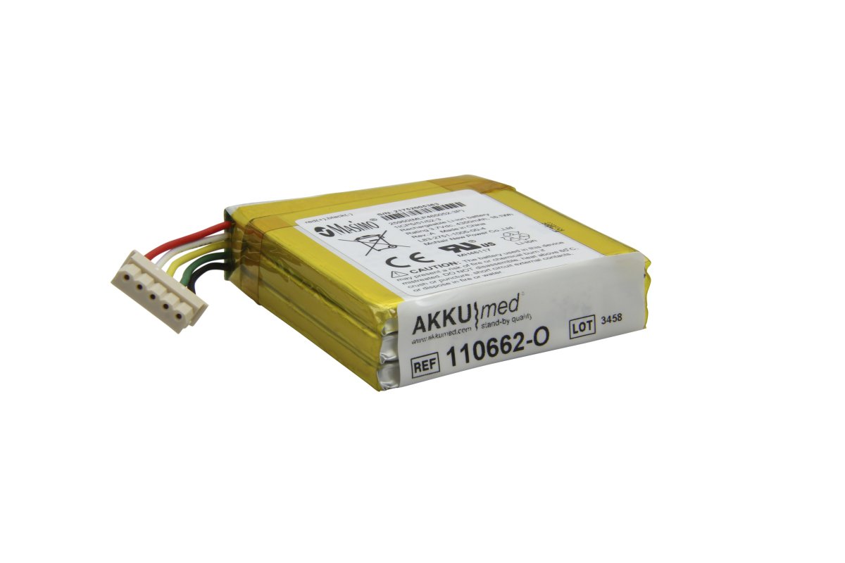 Oriģinālais Li-ion 4900mAh akumulators Masimo pulsa oksimetram (4676, 23794)