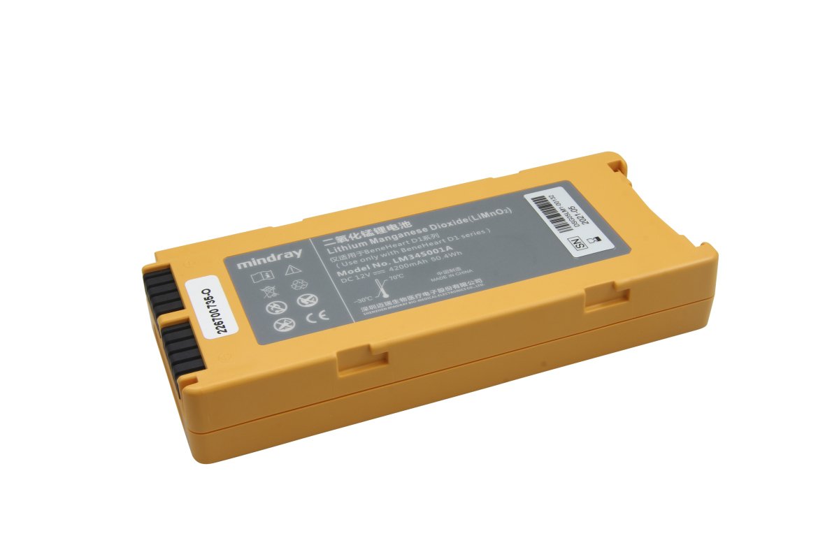 Oriģinālā litija baterija 4200mAh Datascope Mindray BeneHeart D1 defibrilatoram-monitoram (LM34S001A)