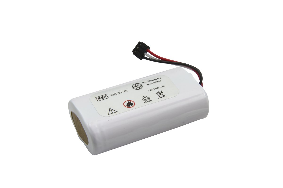 Oriģinālais GE Li-ion akumulatoru komplekts Mini Telemetry ierīcei (2051773-001)