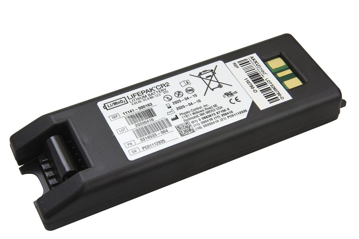 Original Lithium battery for Physio Control defibrillator Lifepak CR2