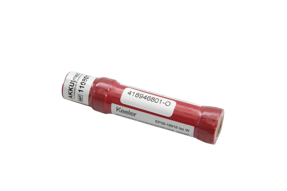Original Li Ion battery for Keeler Ophthalmoscope Slim Line EP39-18918