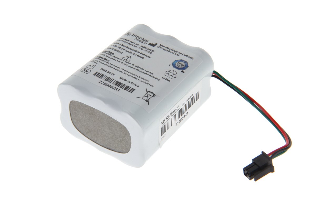 Alkuperäinen Li-ion 5800mAh akku GE CARESCAPE Dinamap VC150 -potilasmonitoriin (5923790, 5835030, 2067981-027)