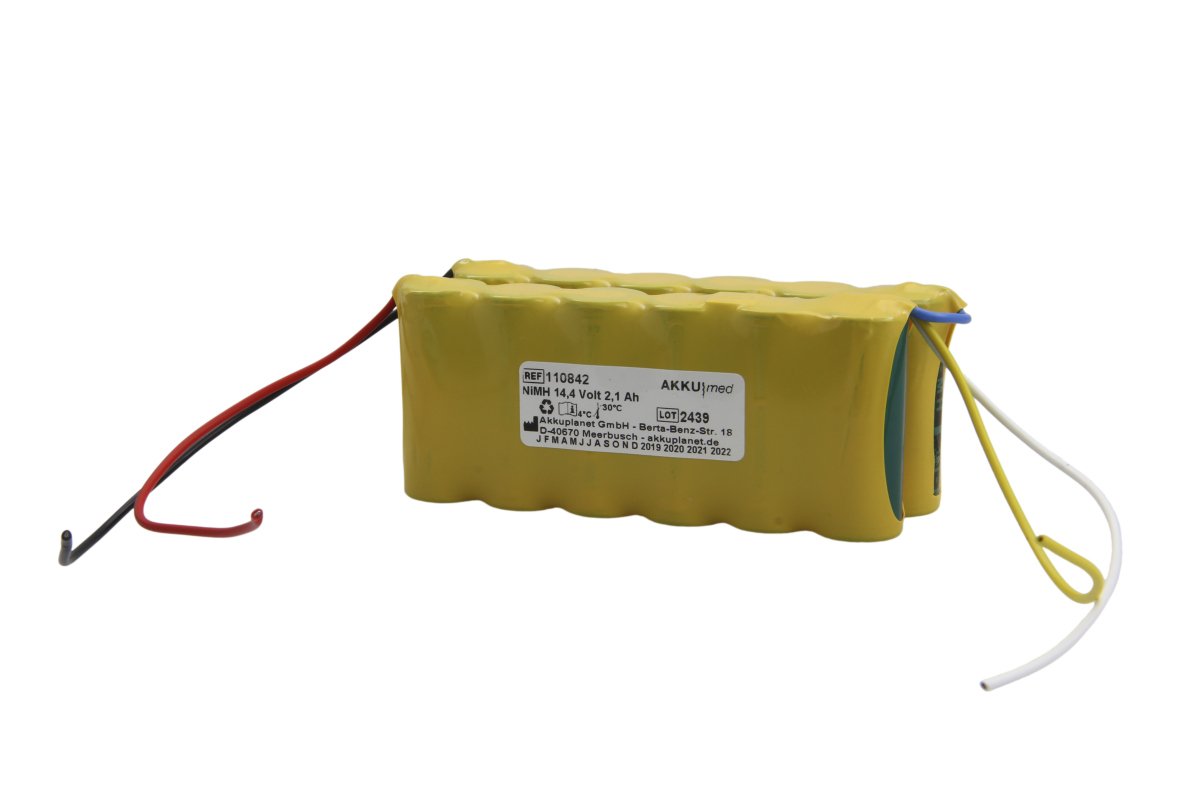AKKUmed NiMH akumulators Progetti RESCUELIFE defibrilatoram