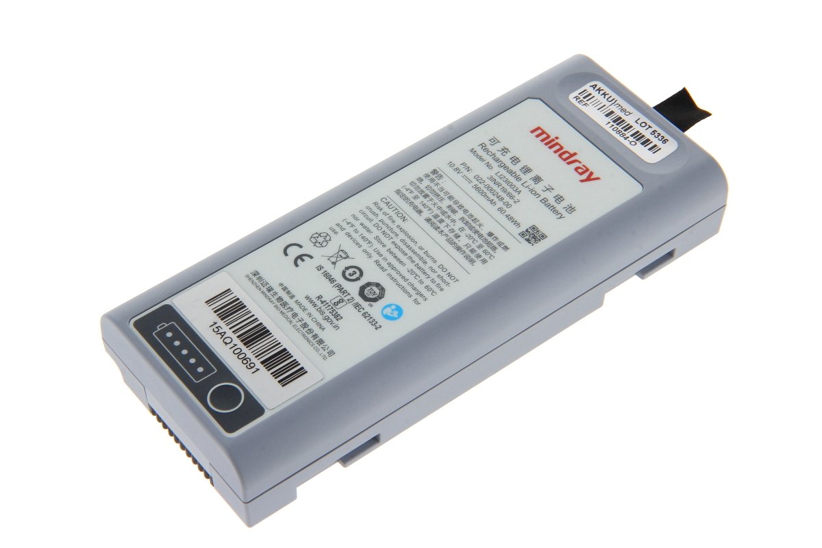 Original Li Ion battery Mindray SV600, type115-034132-00
