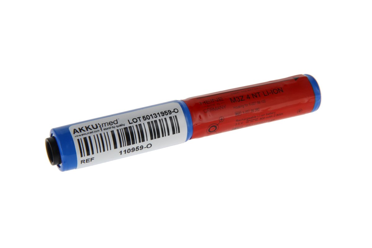 Alkuperäinen Li-ion 800mAh akku HEINE -laitteeseen (X-007.99.380)