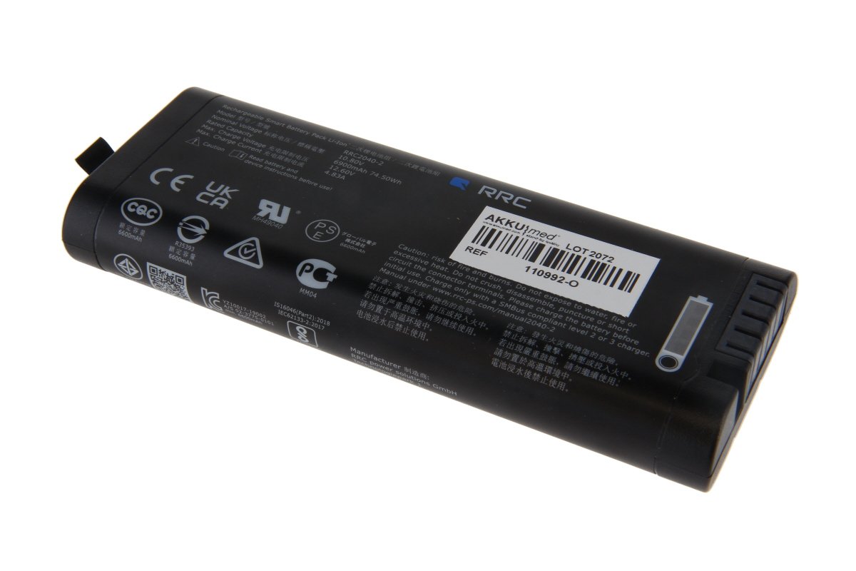 Oriģinālais Li-ion 6800mAh akumulators Schiller Cardiovit AT102 G2 EKG ierīcei