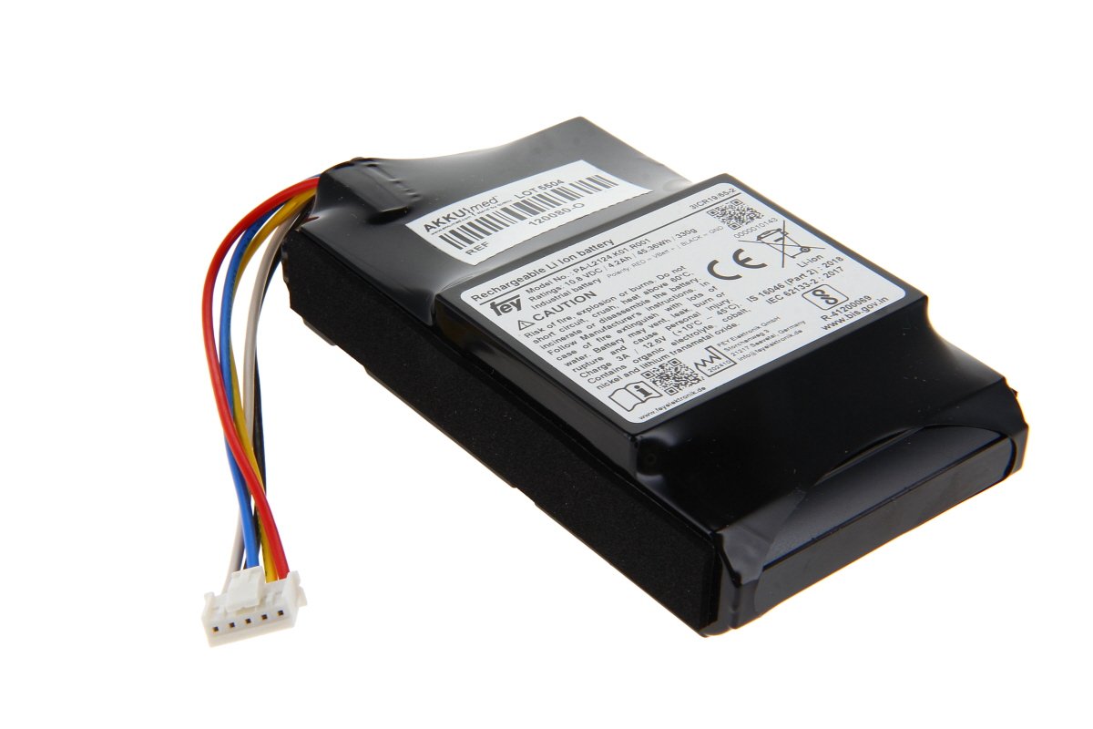Alkuperäinen Li-ion-akku Weinmann, WM35775 MEDUVENT Standard -laitteeseen