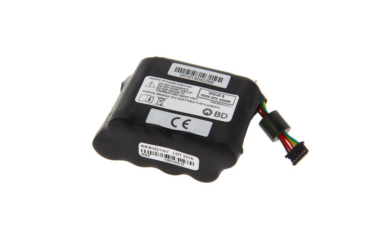 Oriģinālais NiMH 2400mAh akumulators Alaris Asena VP infūzijas sūknim (CareFusion)