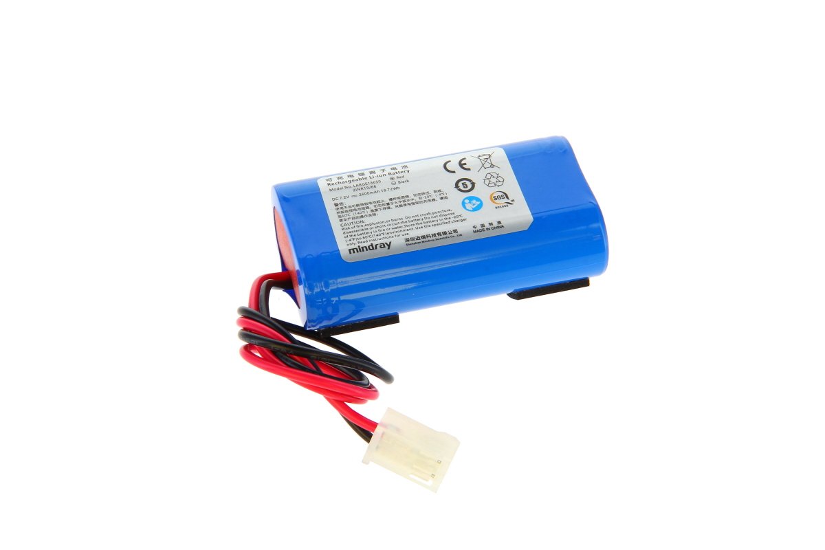 Oriģinālais Li-ion 2600mAh akumulators Mindray BeneFusion SP1, SP3 un SP3D infūzijas sūkņiem (115-047152-00)