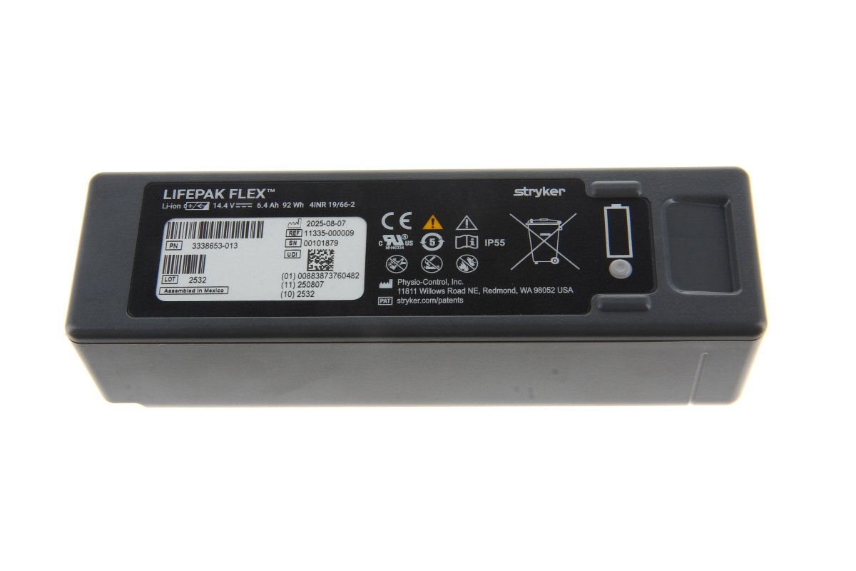 Oriģinālais Li-ion 6400mAh akumulators Physio-Control LIFEPAK LP35 defibrilatoram