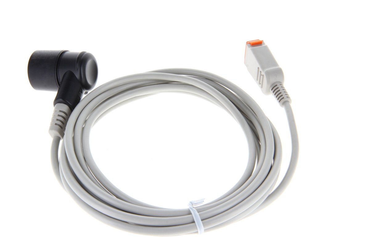 Original Nihon Kohden adapter cable for disposable pads for TEC-5621, TEC-5631, TEC-1021 - JC-865V