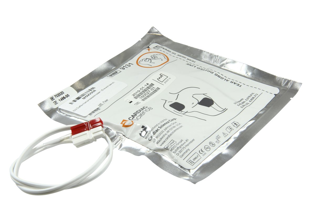 Originaal defibrillatsioonielektroodid Cardiac Science PowerHeart AED G3 seadmele