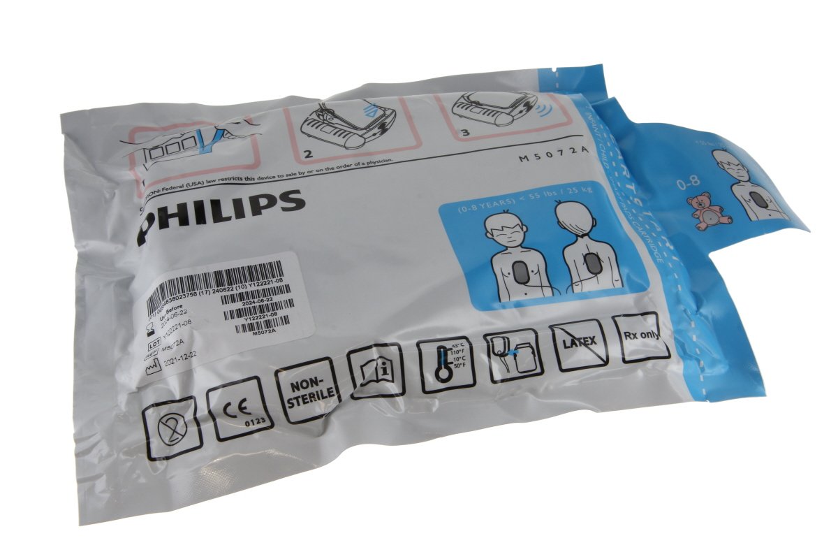 Alkuperäiset defibrillointielektrodit Philips Heartstart HS1 lapsille