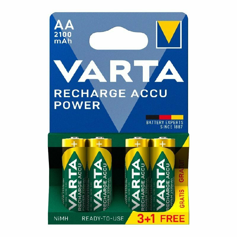 Varta аккумулятор AA 2100mAh 3+1-шт