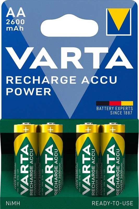 Varta аккумулятор AA 2600mAh 4-шт