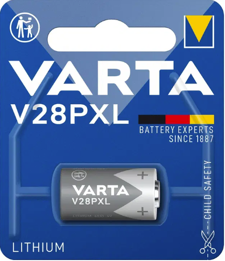 Varta V28PXL / 2CR11108 6V patarei