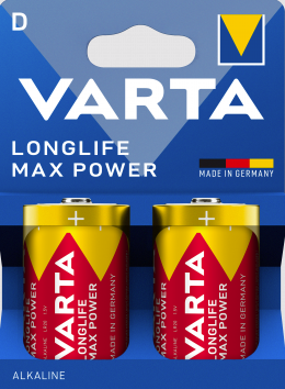 Varta LongLife Max Power D/LR20 battery 2-pack