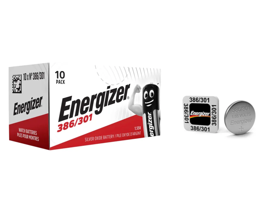 Energizer 386/301 skatīties baterija