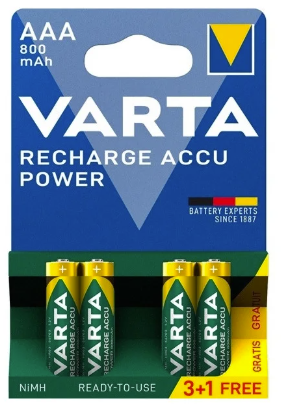 Varta battery AAA 800mAh 4-pack