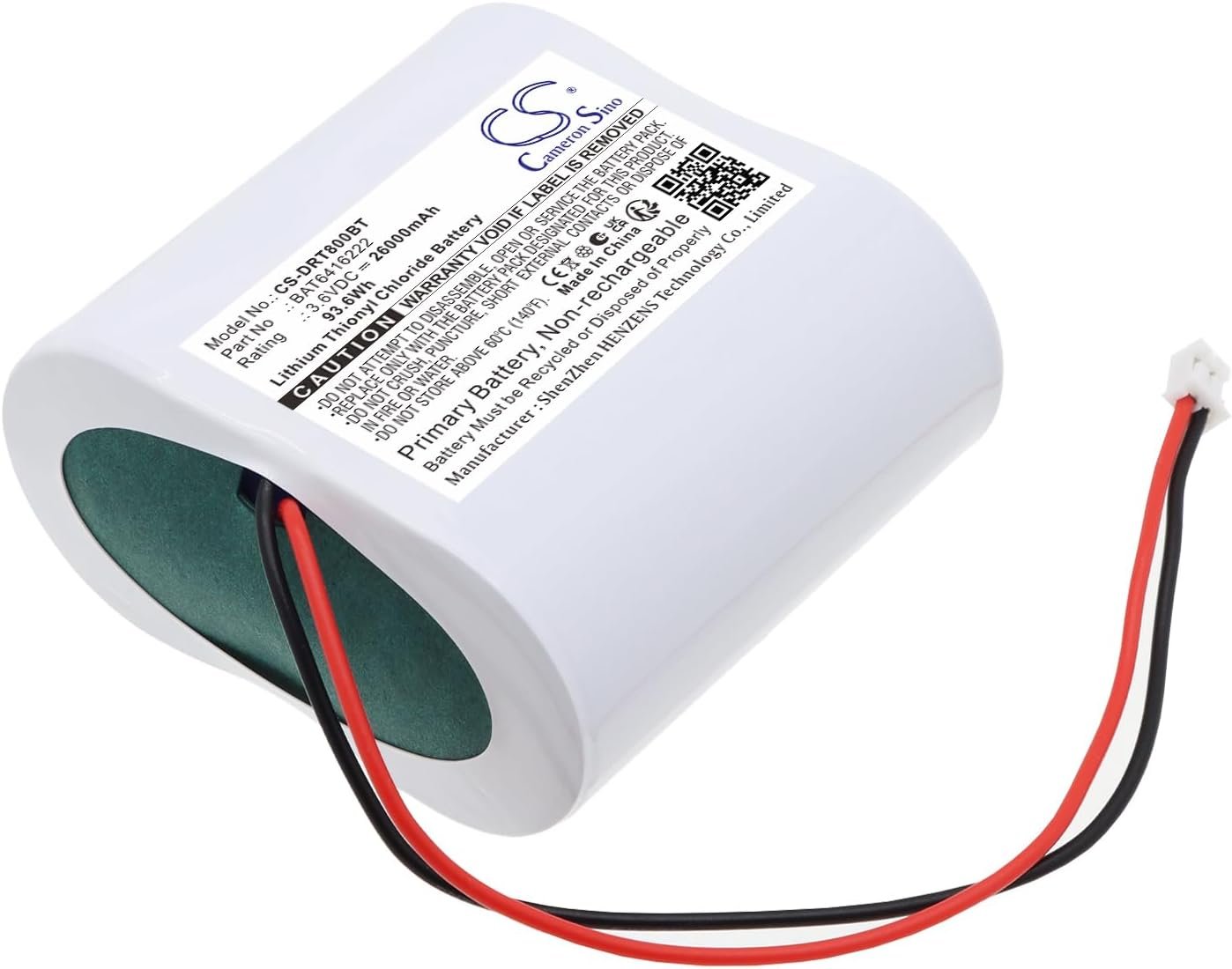 Аккумулятор для сигнализации Delta Dore Bat CS 8000-SI-SEFIO3 Tyxal+ 3.6V 26000mAh / 93.6Wh