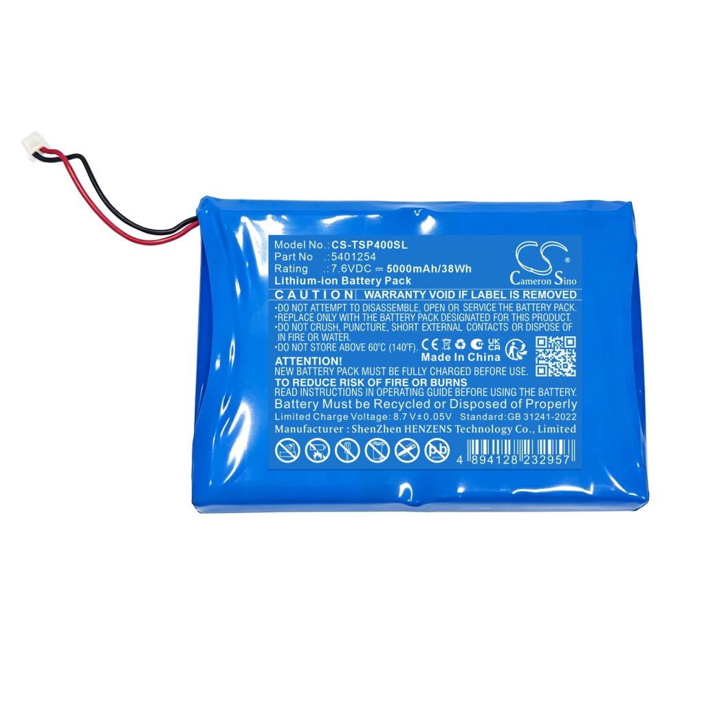Telestar 5401254 7.6V 5000mAh / 38Wh measurement equipment battery