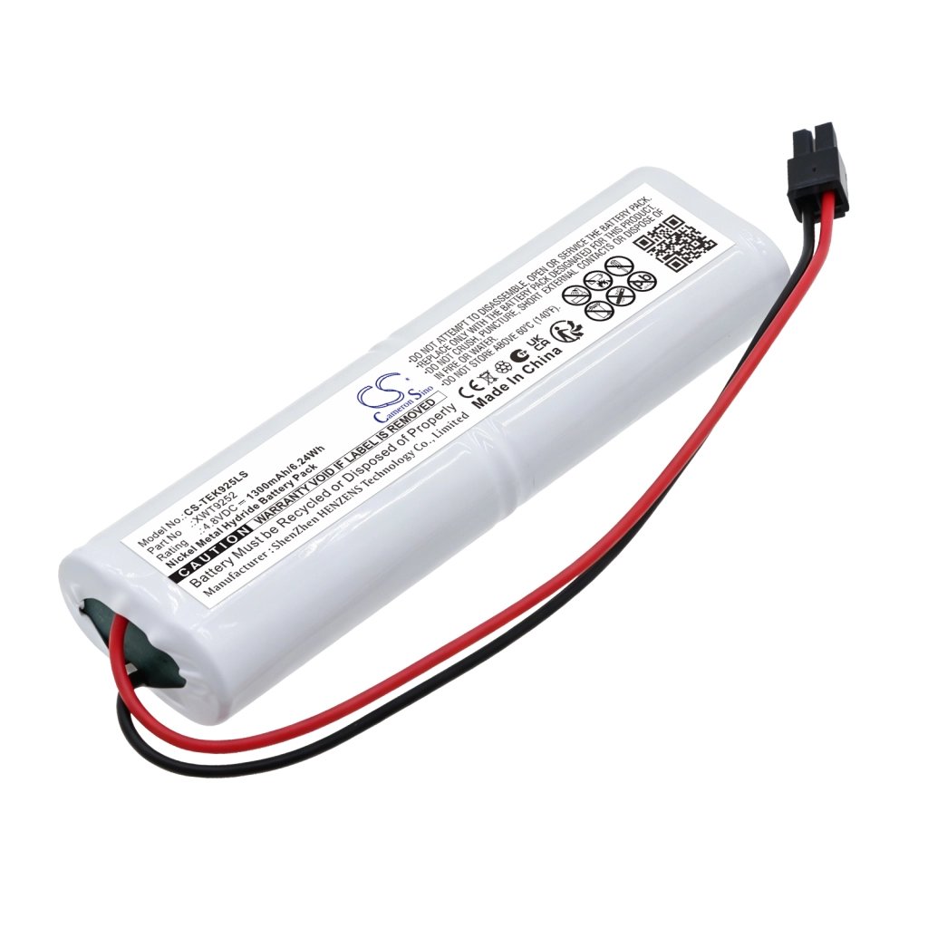 Аккумулятор для аварийного светильника Teknoware XWT9252 4.8V 1300mAh / 6.24Wh
