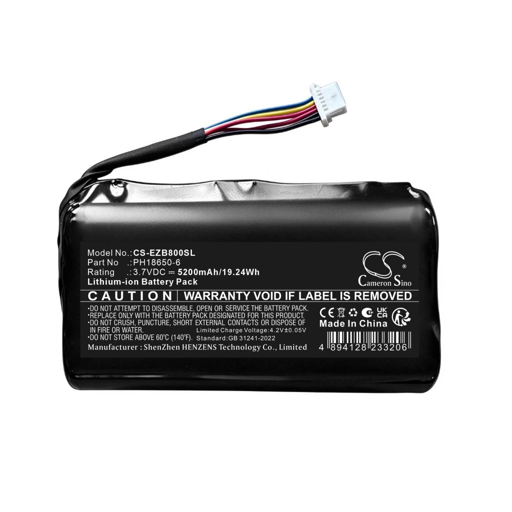 Ezviz HB8 3.7V 5200mAh / 19.24Wh security camera battery