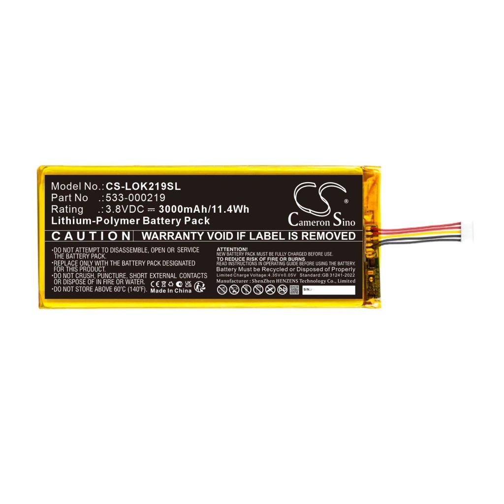 Logitech Keyboard Mo 3.8V 3000mAh / 11.4Wh keyboard or mouse battery