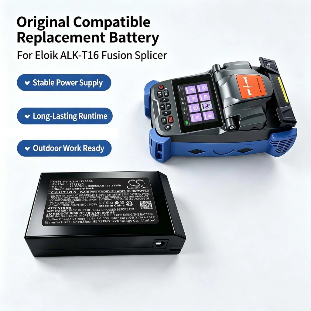 Eloik T16 11.1V 3100mAh / 34.41Wh measurement equipment battery