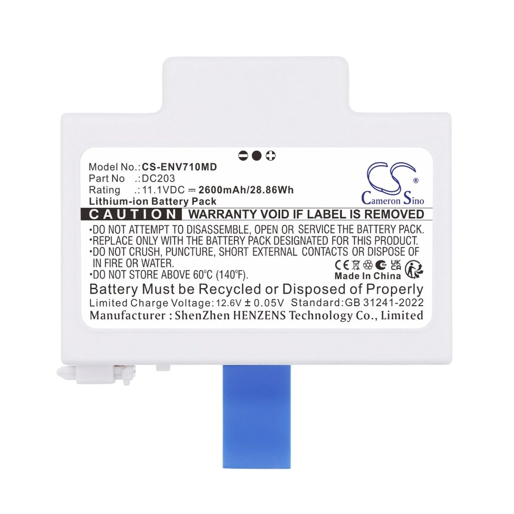 ENMIND EN-V7 11.1V 2600mAh / 28.86Wh medical device battery