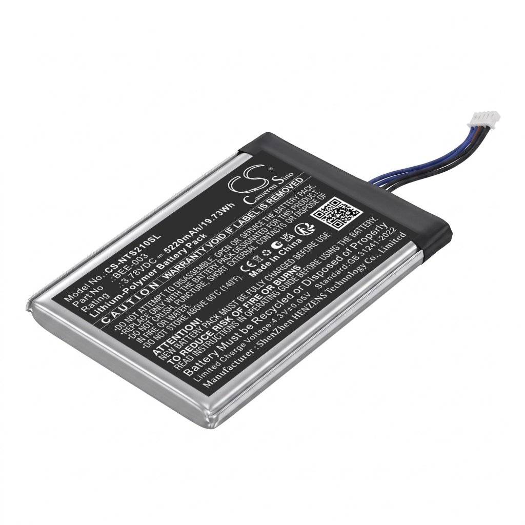 Nintendo BEE 001 3.78V 5220mAh / 19.73Wh game console battery