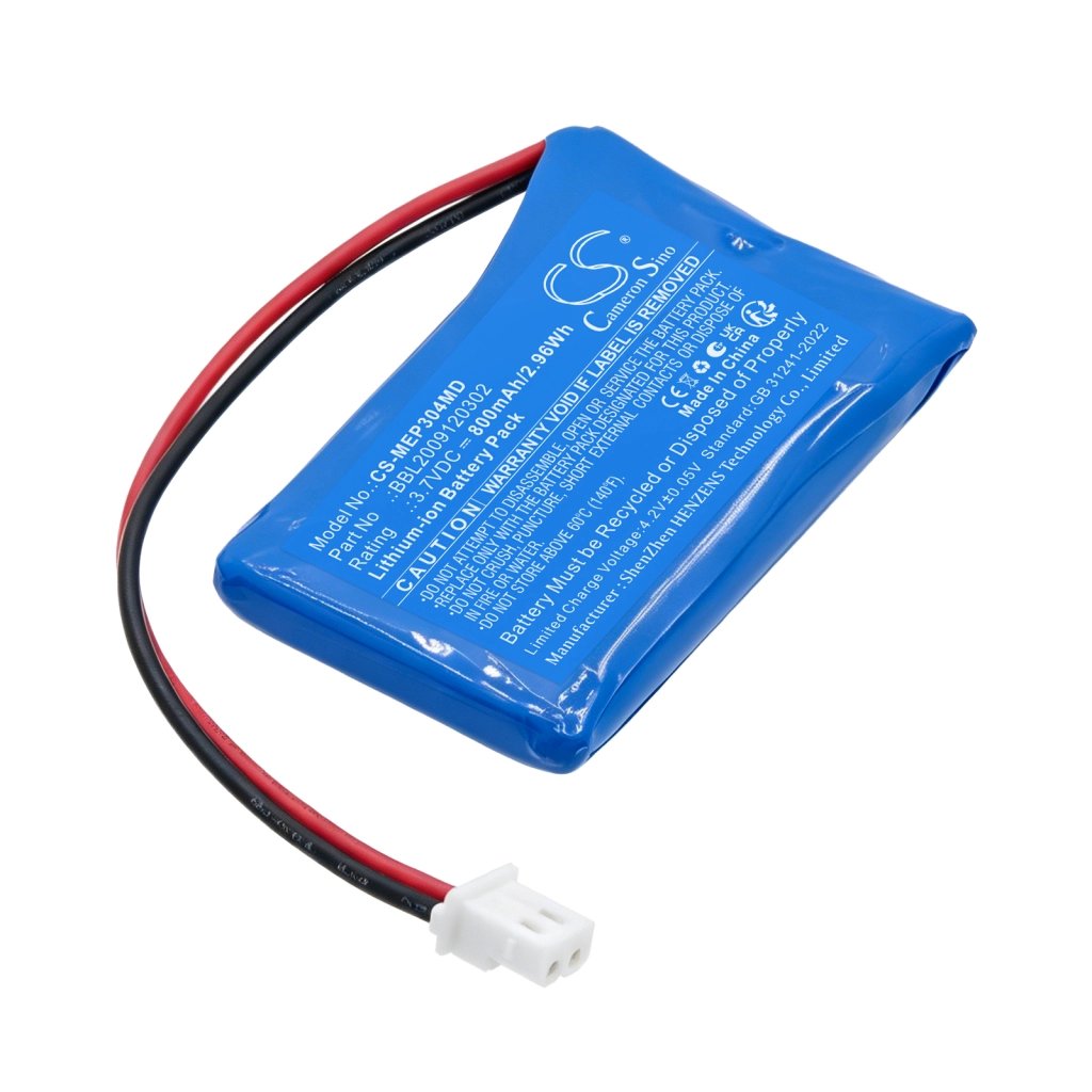 medical Econet Palm Care 3.7V 800mAh / 2.96Wh medical device battery