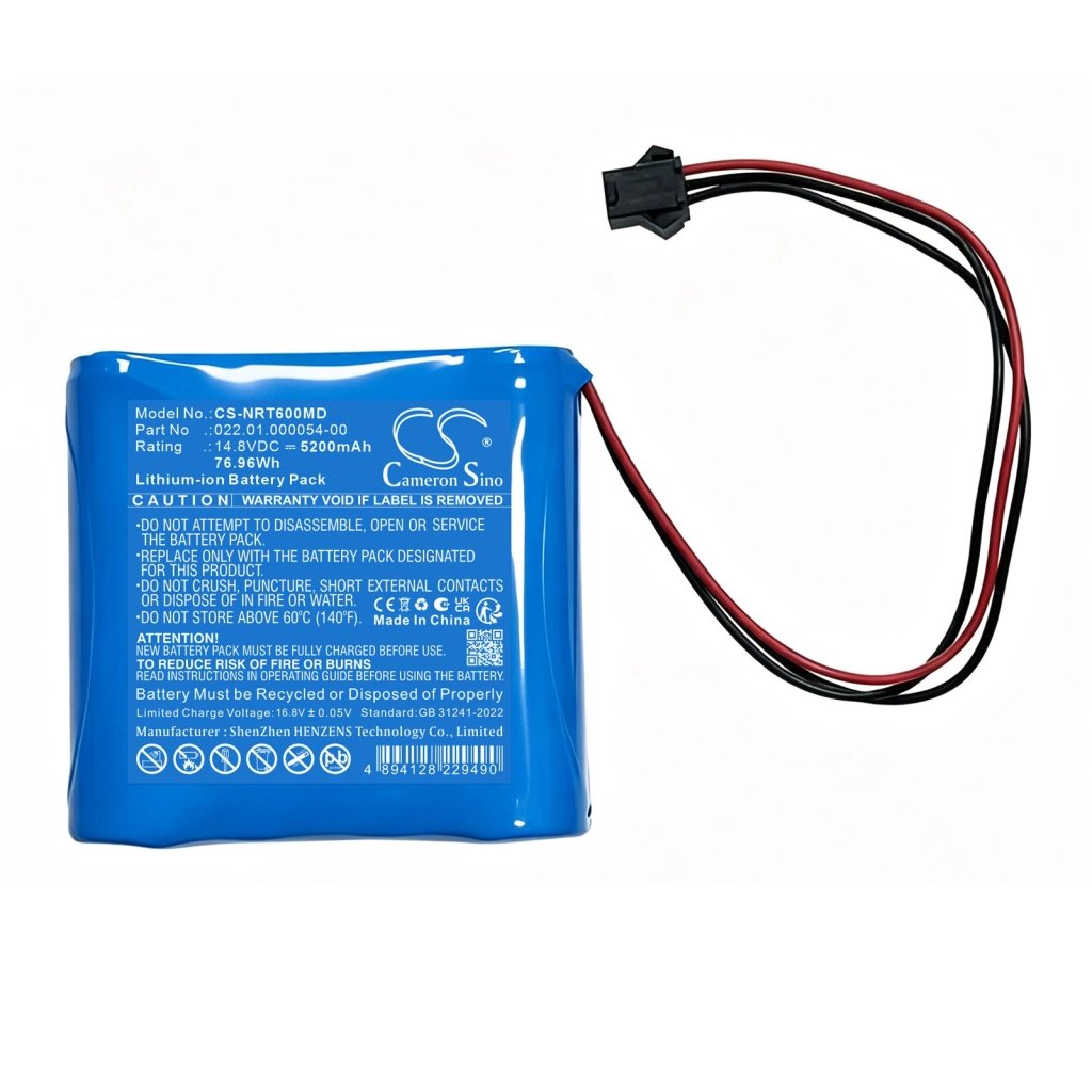 Northern Crius V6 14.8V 5200mAh / 76.96Wh medical device battery