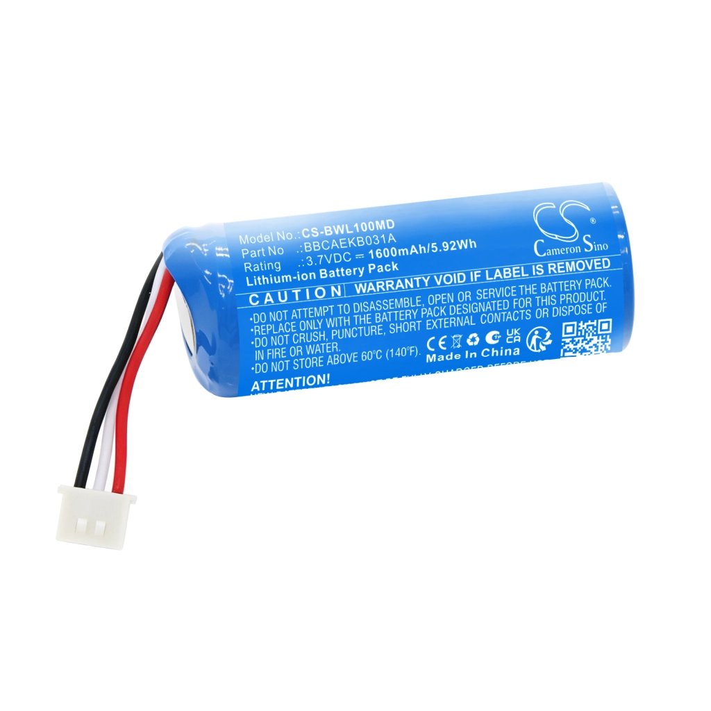 B&L beta Beta 3.7V 1600mAh / 5.92Wh medical device battery