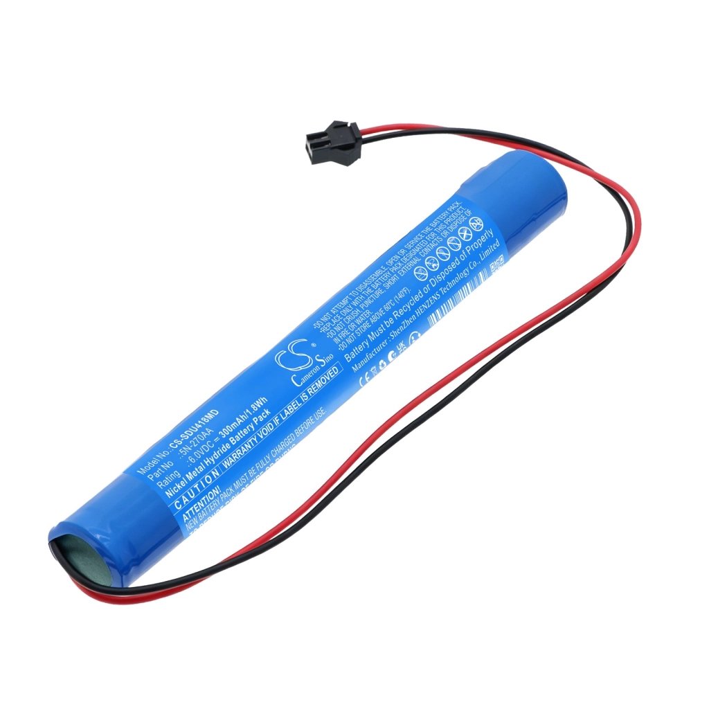 Sanyo MDF-U4186F 6.0V 300mAh / 1.8Wh medical device battery