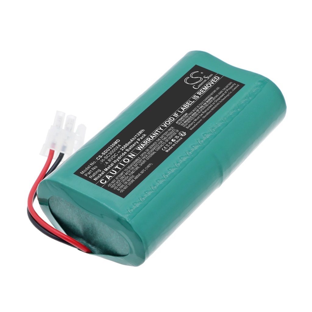 Sanyo U33V 4.8V 2500mAh / 12Wh medical device battery
